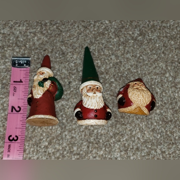 Jim Shore Mini Sants'a VINTAGE/RARE set of 3 - Picture 2 of 7